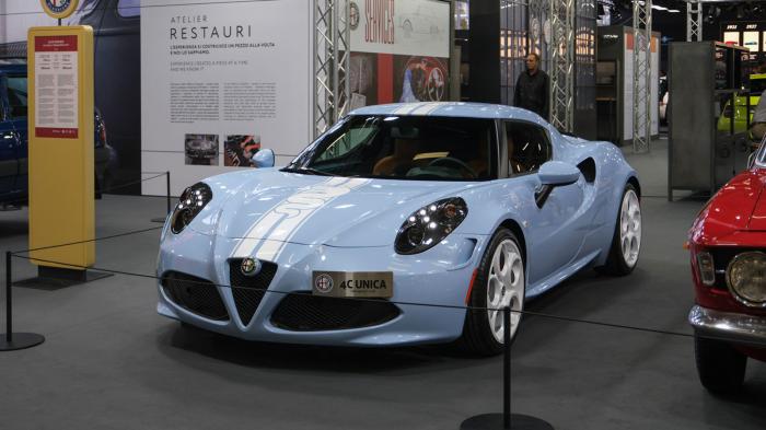 Η μοναδική Alfa Romeo 4C Unica τιμάει τη 10η επέτειο της 4C 